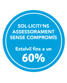 Solliciti'ns assessorament sense comproms. Estalvi fins a un 60%.