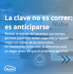 �Notas que cada vez cuesta m�s conseguir fecha para adaptar o reformar un ascensor?, 2