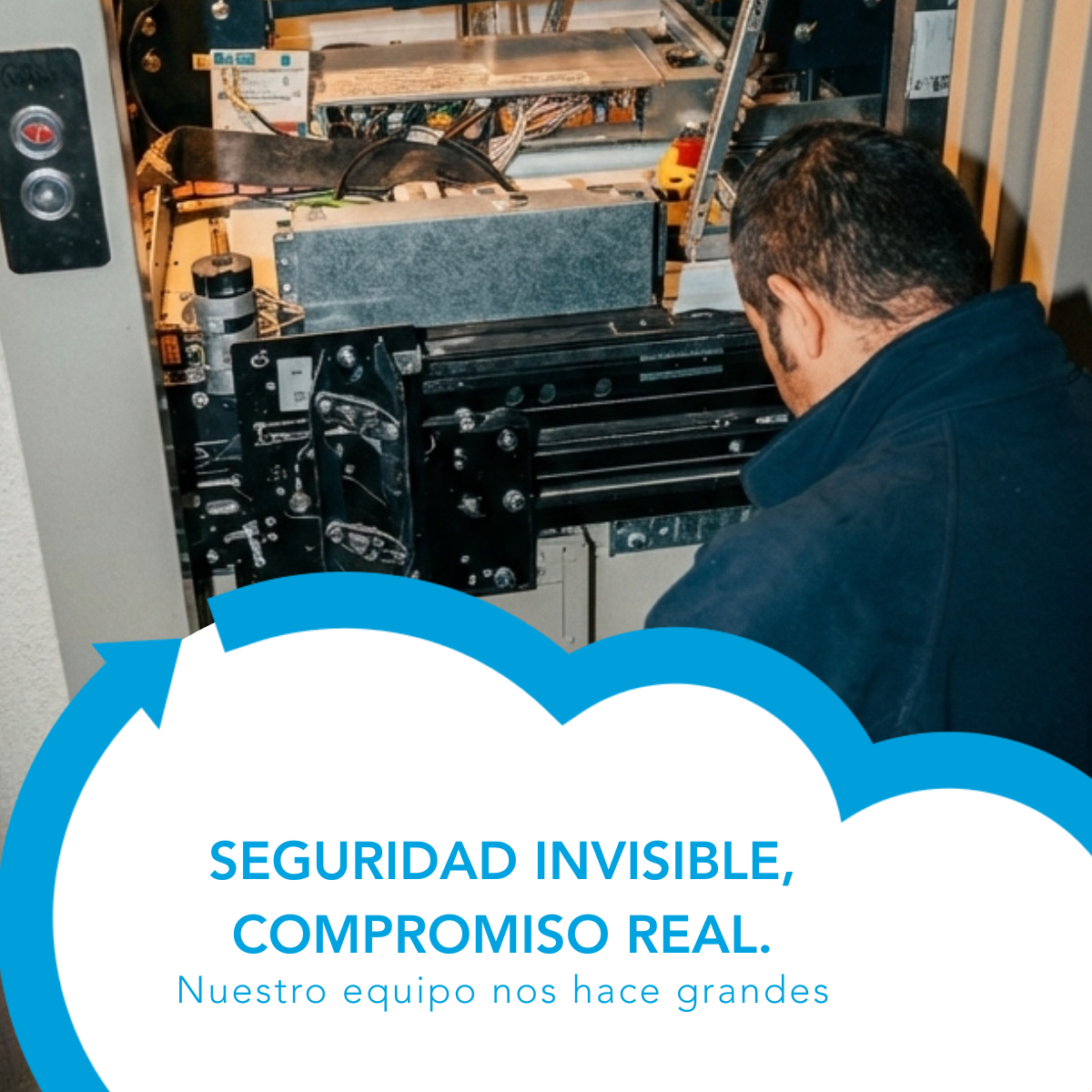 Lo que no se ve es lo que te mantiene seguro Lo que no se ve es lo que te mantiene seguro